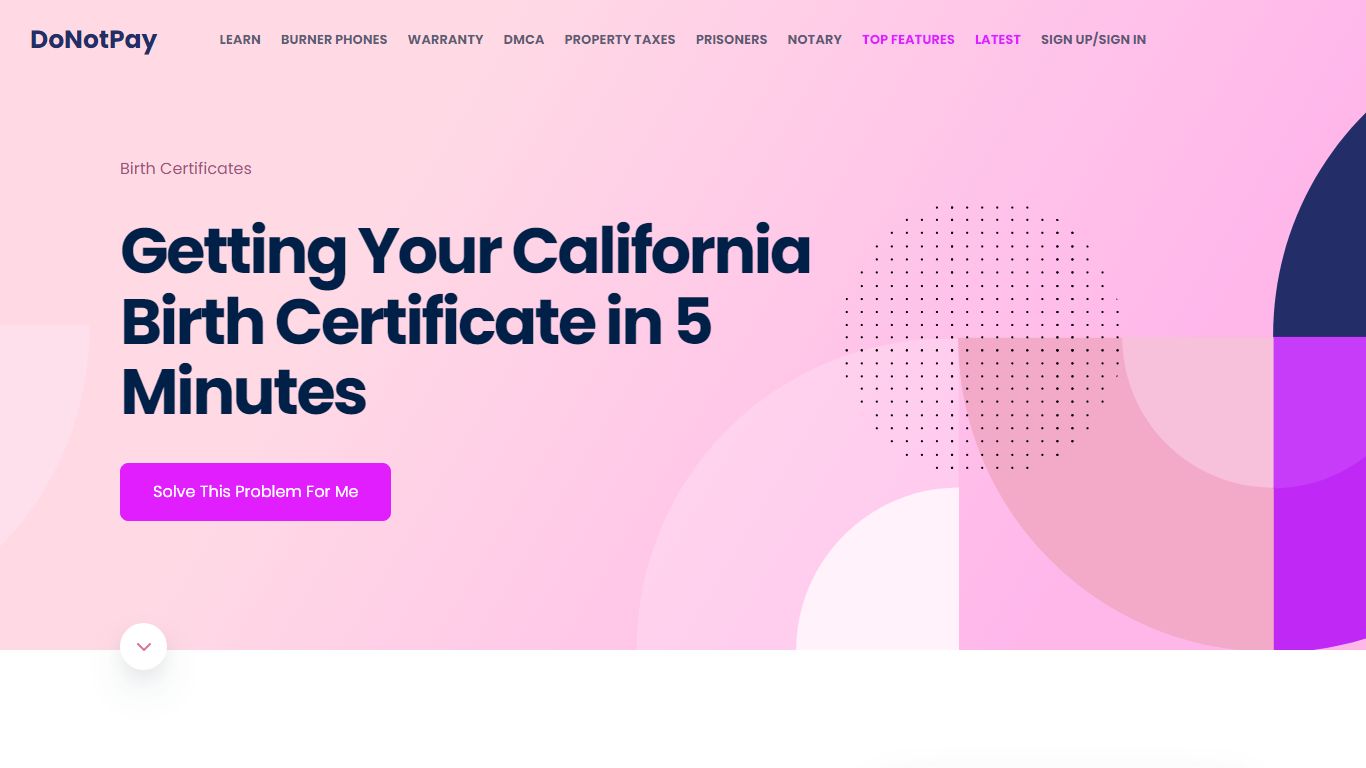 How to Get Your California Birth Certificate in 5 Minutes ... - DoNotPay